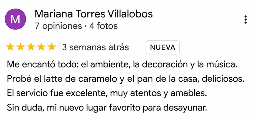 Opinión sobre desayunos en Flat White Condesa