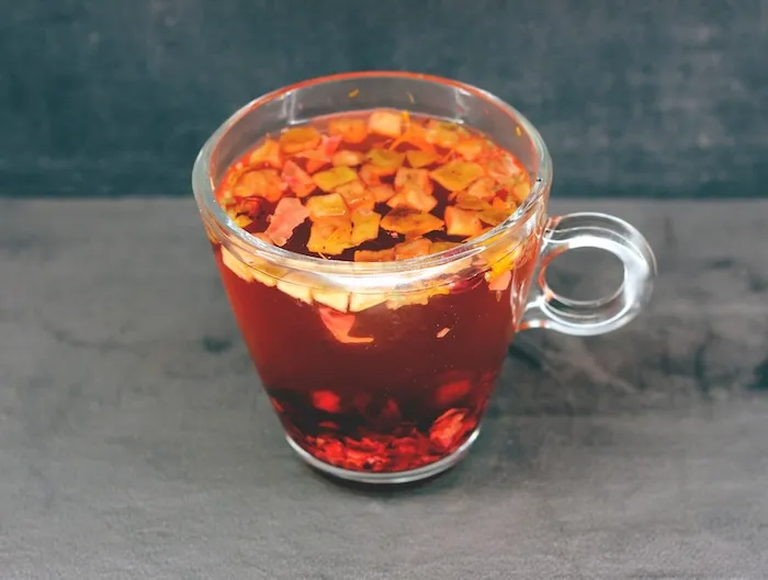 Tisana frutal y herbal en Flat White Condesa